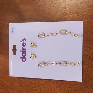 [NWT] Claire's Stud and Dangle Earrings Pack
